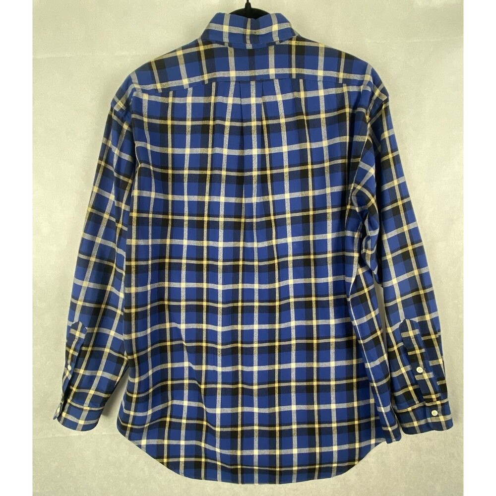 Vintage Ralph Lauren Polo Blaire Shirt Mens M Plaid Flannel 100% Cotton MINT! - Picture 6 of 12